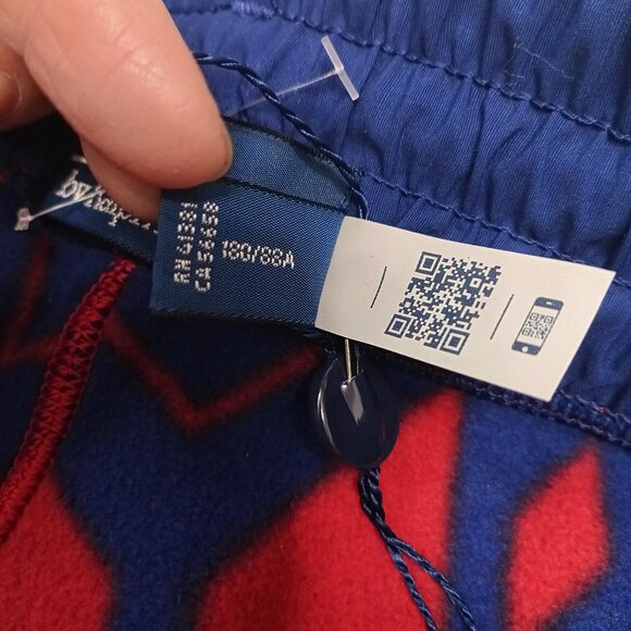 Polo Ralph Lauren Men Snowflake Fair-Isle Graphic Fleece Jogger Sweatpants L - Picture 8 of 9